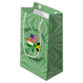 Jamaican Irish American Shamrock Flagga Personlig