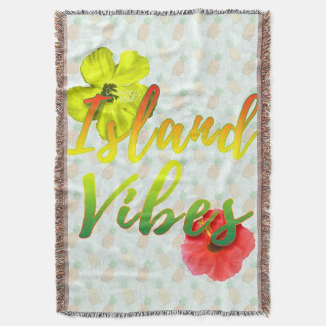 Jamaican Island Vibes Filt (Framsidan Vertikal)