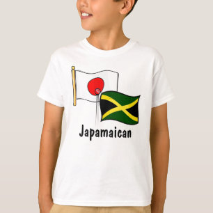 Jamaican japanese children t-shirts