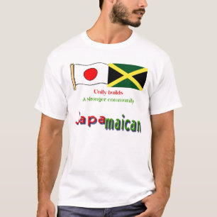 Jamaican-japanese t-shirts