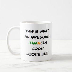 jamaican-kock, fantastisk kaffemugg