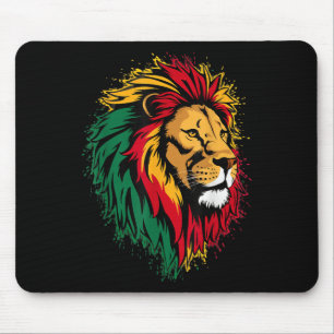 Jamaican Lejon Jamaican Rasta Flagga Lejon av Juda Musmatta