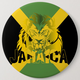 Jamaican Lejonare Button Knapp
