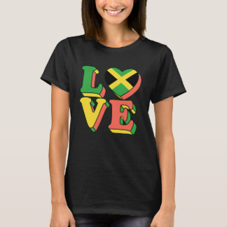 Jamaican Love Jamaica Flag Independence Day Men Wo T Shirt