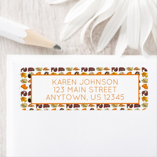 Jamaican Mat Caribbean Cuisine Restaurant Chef Returadress Etikett (Insitu)