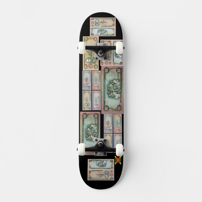 JAMAICAN MONEY Skateboard (Framsida)