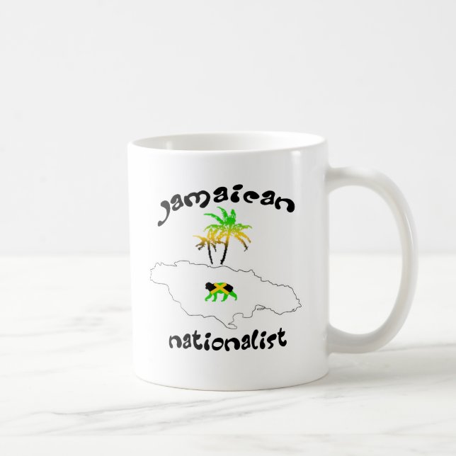 Jamaican Nationalist Logotyp Kaffemugg (Höger)