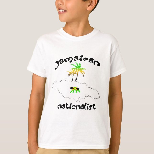 Jamaican Nationalist Logotyp T Shirt (Framsida)