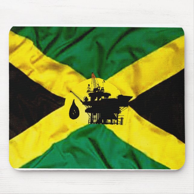 JAMAICAN OIL Mousepad Musmatta (Framsidan)
