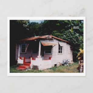 Jamaican Old House Vykort