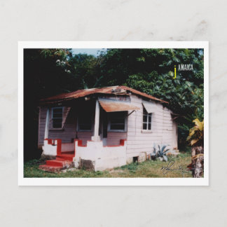 Jamaican Old House Vykort