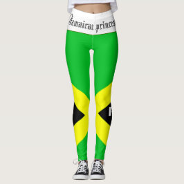 JAMAICAN PRINCESS FLAGGA LEGGINGS BY. HAVIC ACD