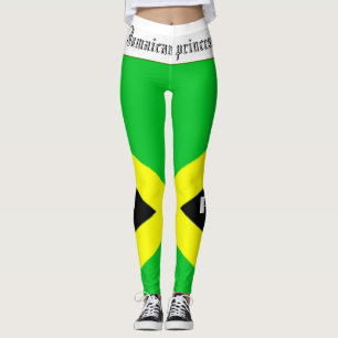 JAMAICAN PRINCESS FLAGGA LEGGINGS BY. HAVIC ACD