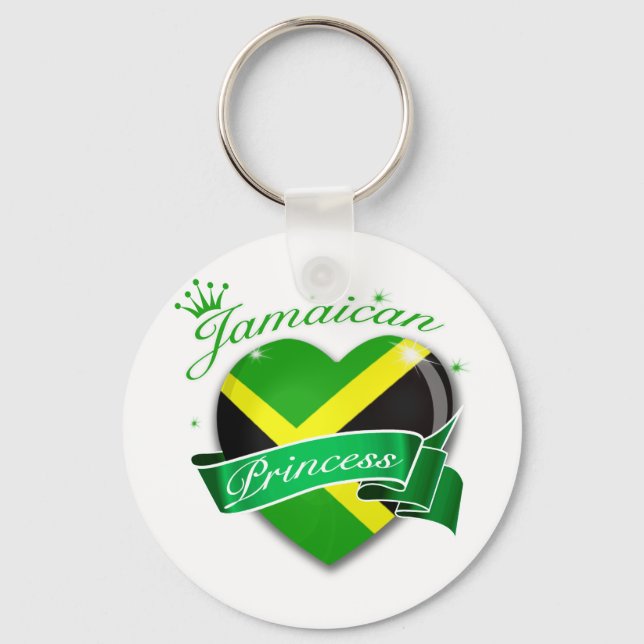 Jamaican Princess Nyckelring (Framsida)