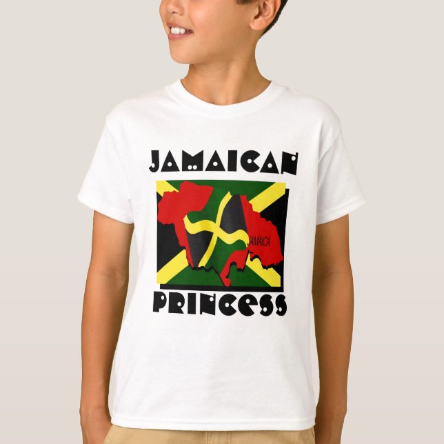 Jamaican princess t-shirt (Framsida)