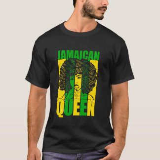 Jamaican Queen for Proud and Oberoende Jamaica T Shirt