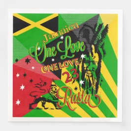Jamaican Reggae Party Napkin Pappersservett