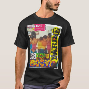 JAMAICAN SLOW DANCE /KÄRLEK Basic Mörk T-Shirt