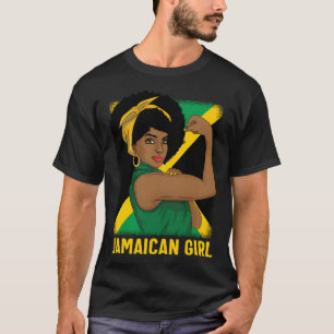 Jamaican Strong Jamaica Flagga T Shirt