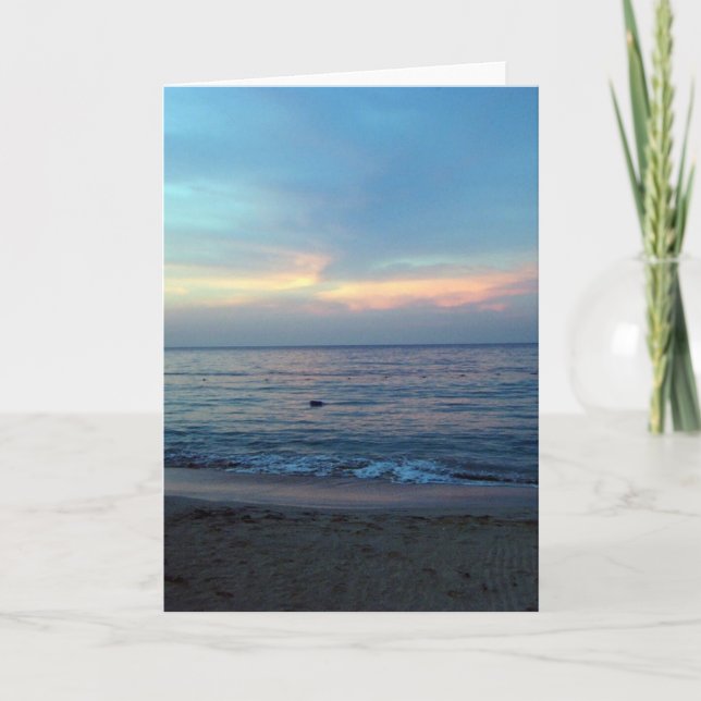 Jamaican Sunrise Kort (Framsida)