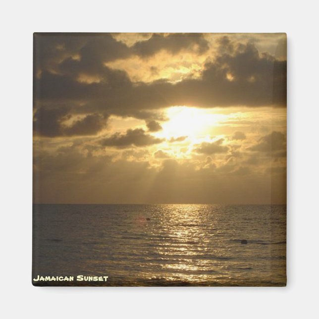 Jamaican Sunset Magnet (Framsidan)