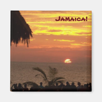 Jamaican Sunset Magnet - Anpassad