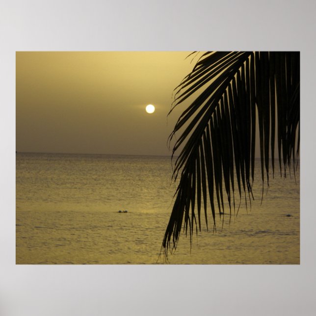 Jamaican Sunset Poster (Framsidan)