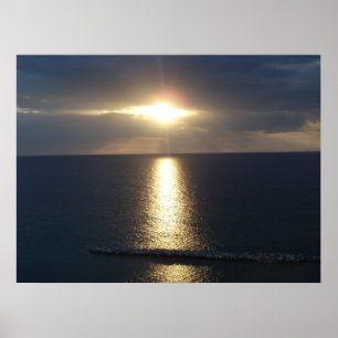 Jamaican Sunset Poster