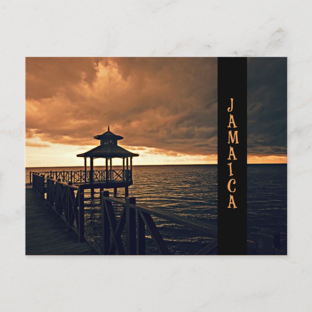 Jamaican Sunset Vykort (Framsida)