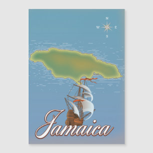 Jamaican Travel Island karta