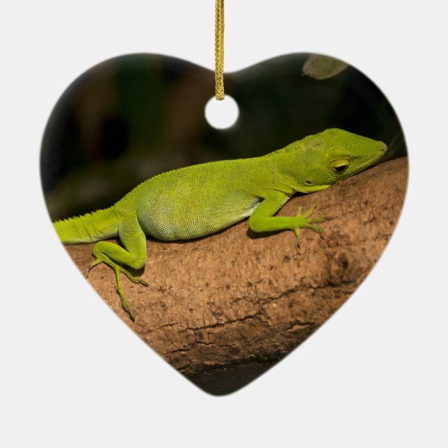 Jamaicananol Julgransprydnad Keramik (Baksidan)