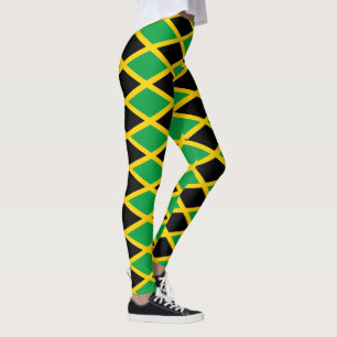 Jamaicans flagga leggings