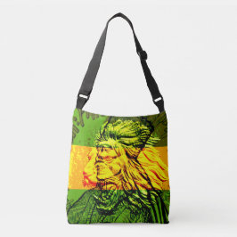 Jamaicans Lejonet av Juda Cross Body Bag Axelväska