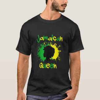 Jamaicansk drottningtanktop för stolta och oberoen t shirt