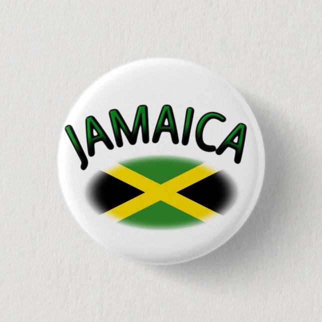 Jamaicanska flaggan knapp (Framsida)