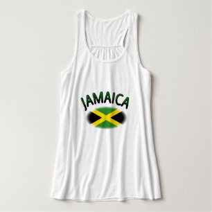 Jamaicanska flaggan linne med racerback