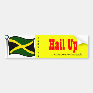 Jamaicanskt klisterlappar bildekal
