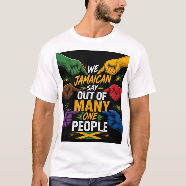 Jamaicanskt lyxvarumärke  t shirt (Framsida)