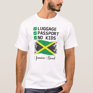 Jamaicanskt resevakansoutfit till Jamaica-älskare T Shirt