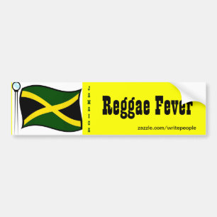 Jamaicanskt stötfångare - Reggae Bildekal