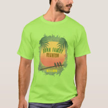 Jamaicanskt vibe matchande t-shirts