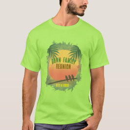 Jamaicanskt vibe matchande t-shirts