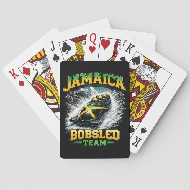 Jamaicas bobslaglag casinokort (Baksidan)