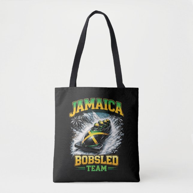 Jamaicas bobslaglag tygkasse (Framsida)