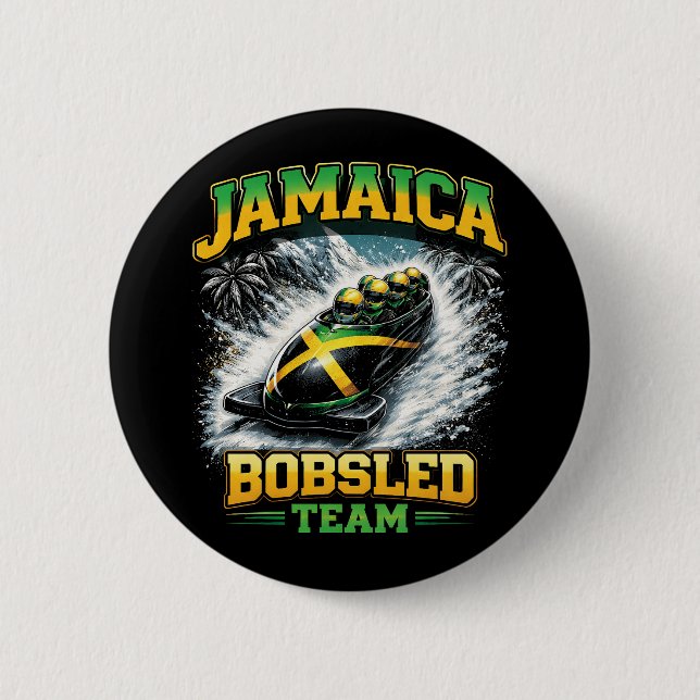 Jamaicas bobslaglandslag knapp (Framsida)
