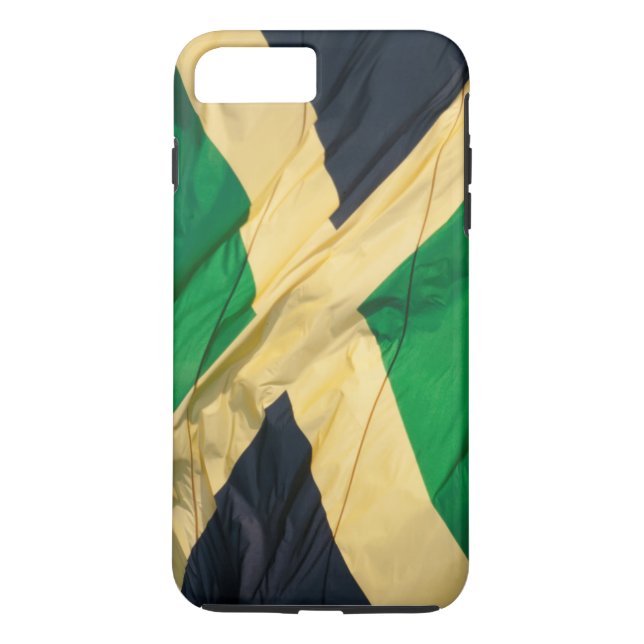 Jamaicas Flagga Case-Mate iPhone Skal (Baksida)