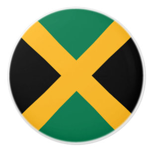 Jamaicas flagga knopp