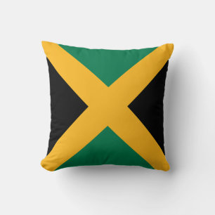 Jamaicas flagga kudde