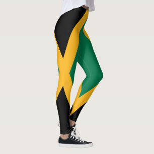 Jamaicas flagga leggings