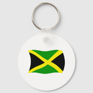 Jamaicas flagga nyckelring